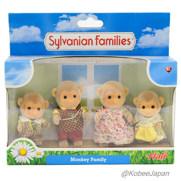 MONKEY FAMILY 4434 Flair UK Retired Sylvanian Families