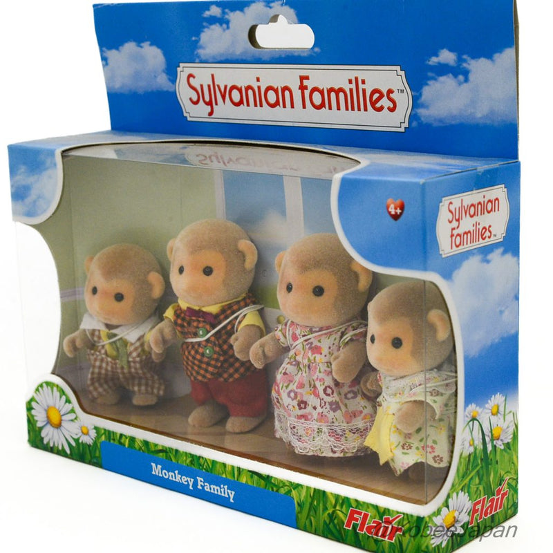 MONKEY FAMILY 4434 Flair UK Retired Sylvanian Families