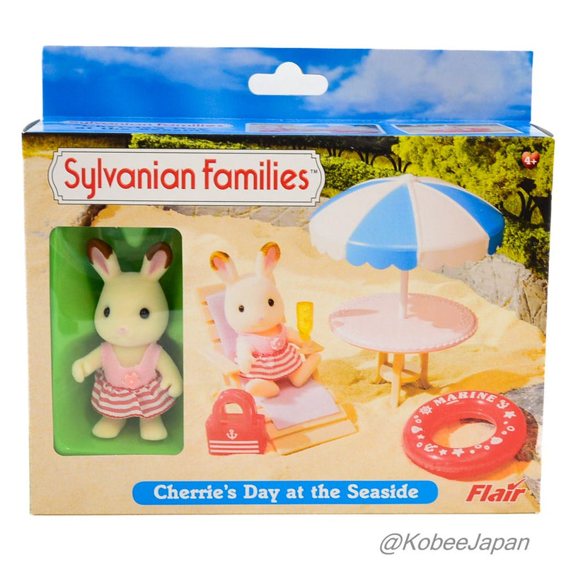 EL DÍA DE CHERRIE EN LA PLAYA 4672 Flair Sylvanian Families