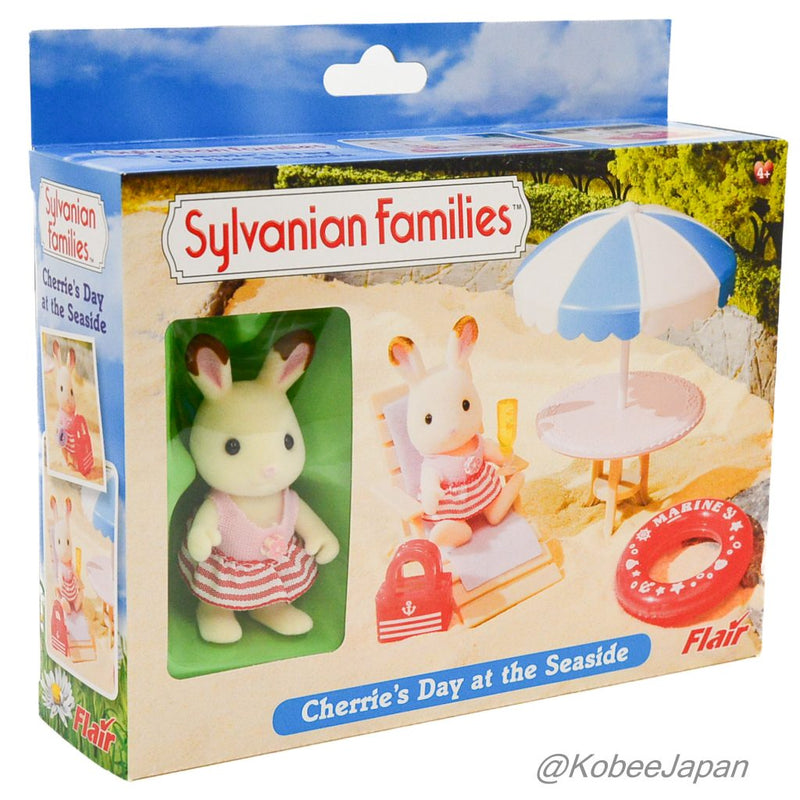 EL DÍA DE CHERRIE EN LA PLAYA 4672 Flair Sylvanian Families