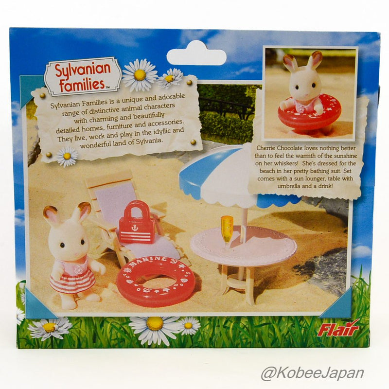 EL DÍA DE CHERRIE EN LA PLAYA 4672 Flair Sylvanian Families