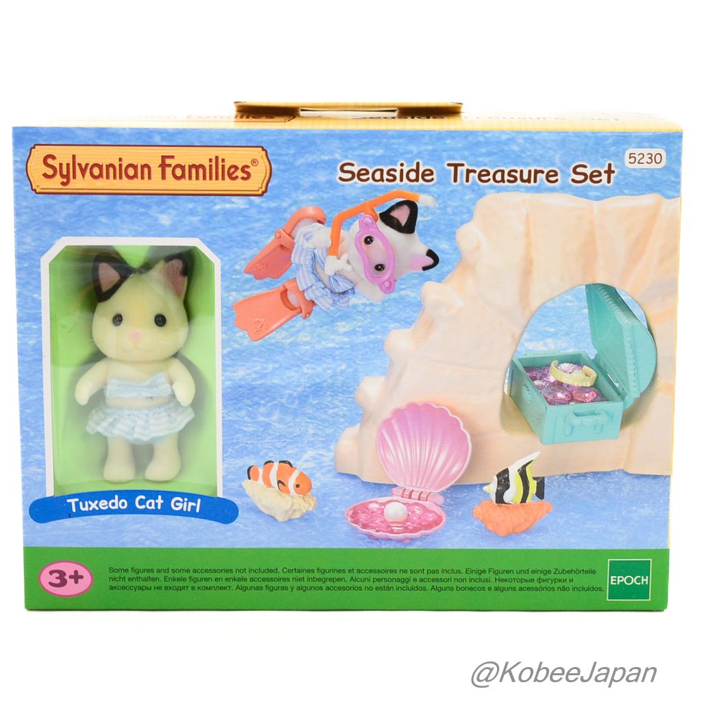 Ensemble Trésor en Bord de Mer 5230 Familles Sylvanian Calico Critters
