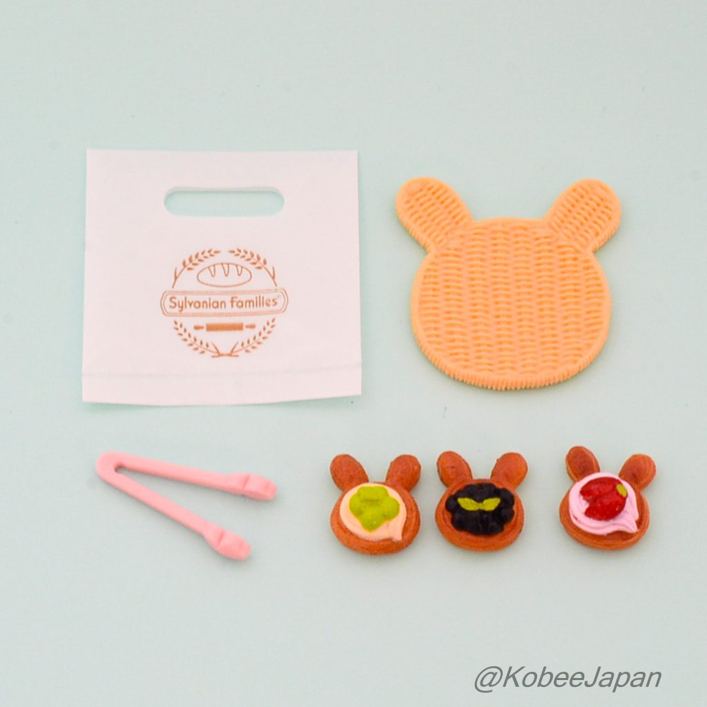 Capsules Toy Bakery In The Forest 6pcs Set Sylvanian Families Calico Critters