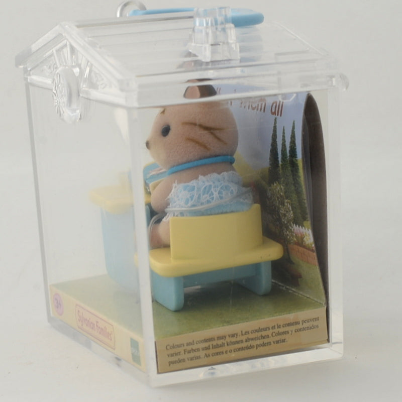 BABY CARRY HOUSE STRIPED CAT BABY 92852 Sylvanian Families