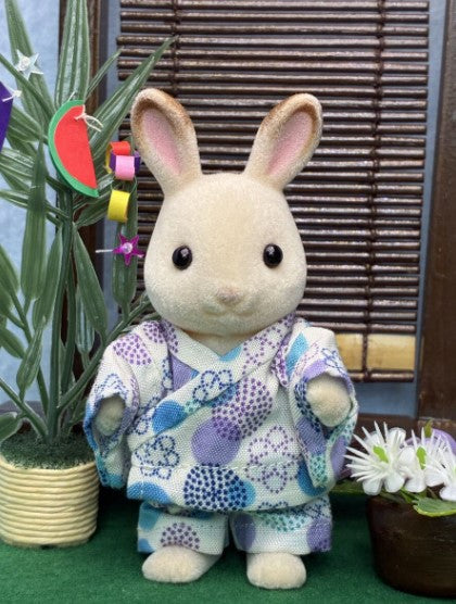 Jinbei for Father Purple Handmade