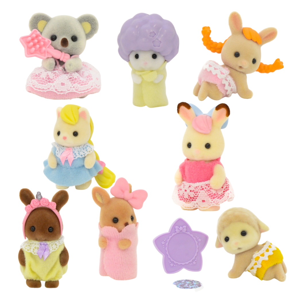 Set Completo Serie Peinados Estilosos Para Bebé 2022 BB-08 Sylvanian Families Calico Critters