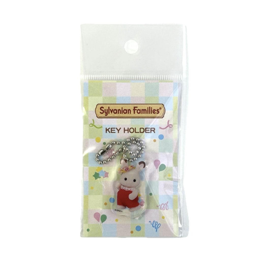 Key Chain Acrylic Die-cut Key Holder Chocolate Rabbit Baby 40th Anniversary 2025 Sylvanian Families Calico Critters