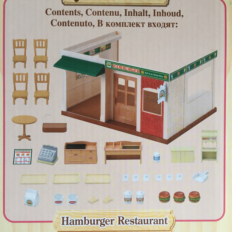 HAMBURGER RESTAURANT 1860 Epoch Sylvanian Families