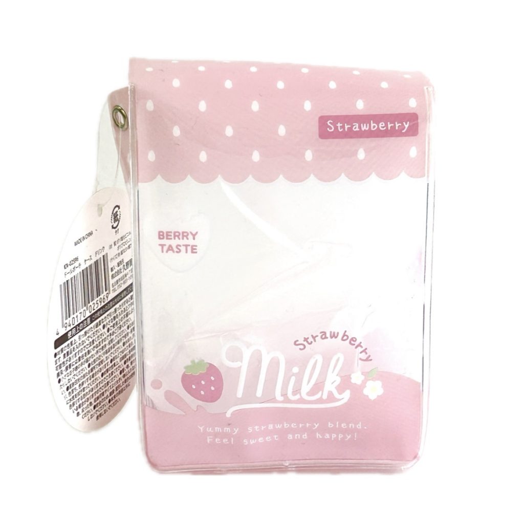 Doll Pouch Pink Strawberry Milk Seria