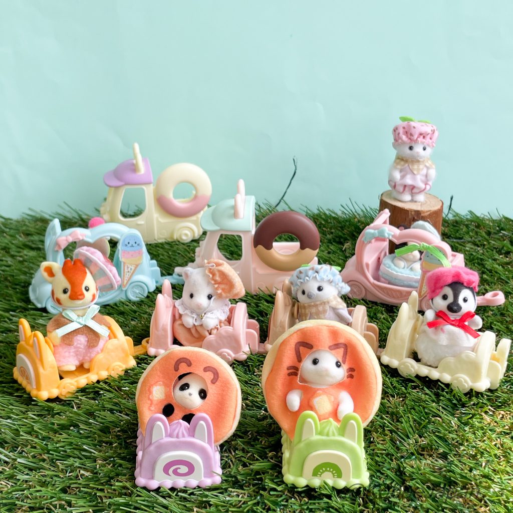 Happy Sweets Swiss Roll Peach Lottery 2025 Sylvanian Families Calico Critters