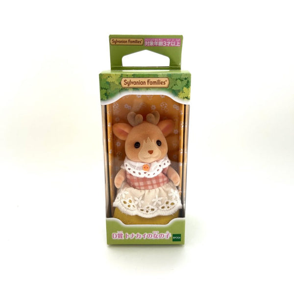 [Used] SECRET FOREST SERIES REINDEER GIRL FAMILYMART Japan Sylvanian Families