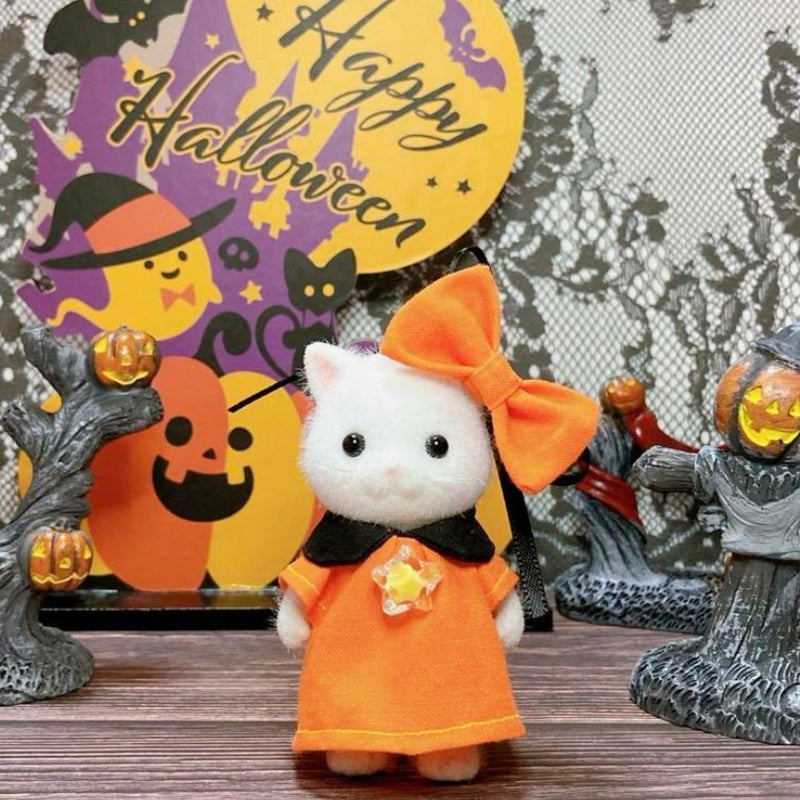 HANDMADE HALLOWEEN DRESS RIBBON FOR GIRLS Epoch Japan Sylvanian Families