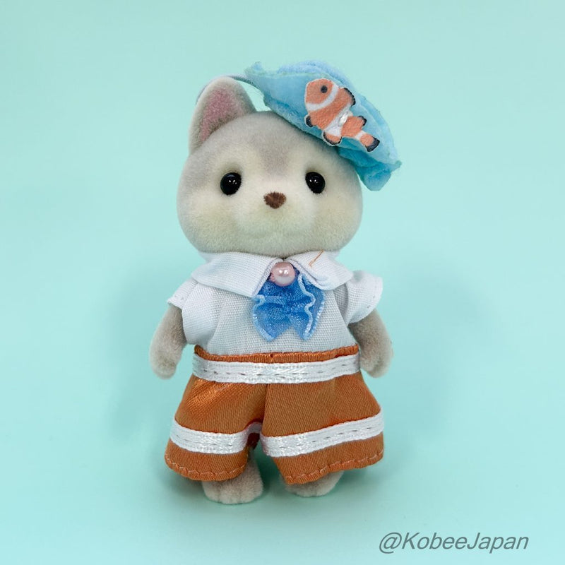 DELUXE LOTTERY DREAMY MARINE FRIENDS HUSKY BOY Epoch Sylvanian Families