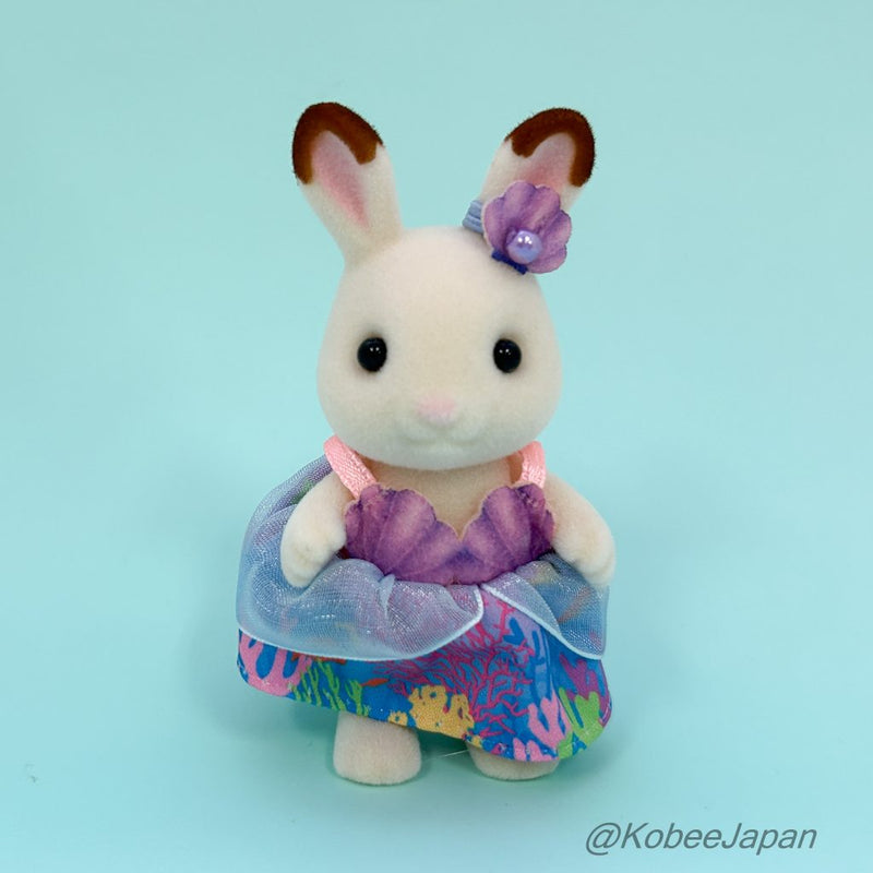 DELUXE LOTTERY DREAMY MARINE FRIENDS CHOCOLATE RABBIT GIRL Sylvanian Families