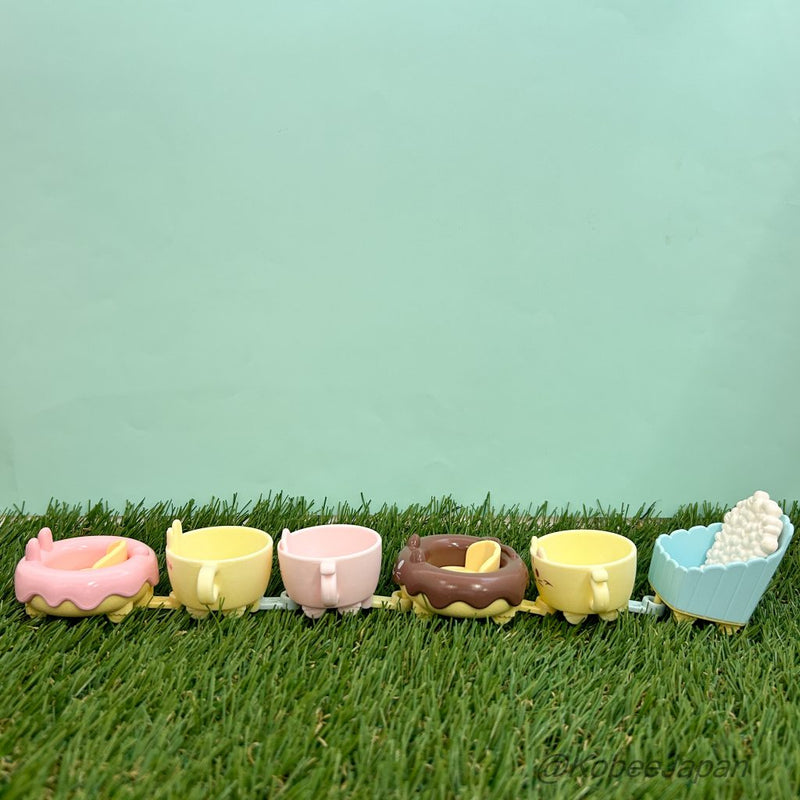 DELICIOUS PARADE 婴儿游行车 猫杯 黄色 FAMILYMART Sylvanian Families