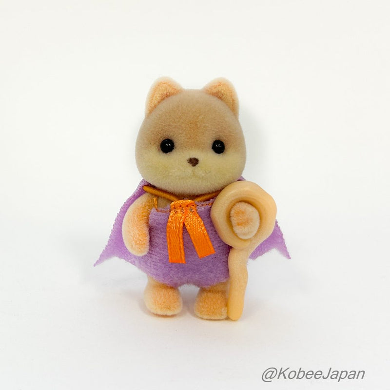 MAGICAL BABY SERIES CARAMEL DOG BABY WITH WIZARD WAND Epoch Sylvanian Families