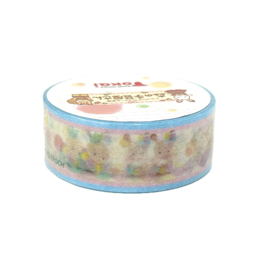 Forest Craft Shop Original Masking Tape - Blue Sylvanian Families Calico Critters