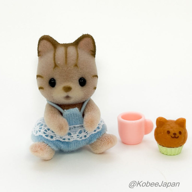 BABY SWEETS SERIES STRIPED CAT BABY Epoch Japan Sylvanian Families