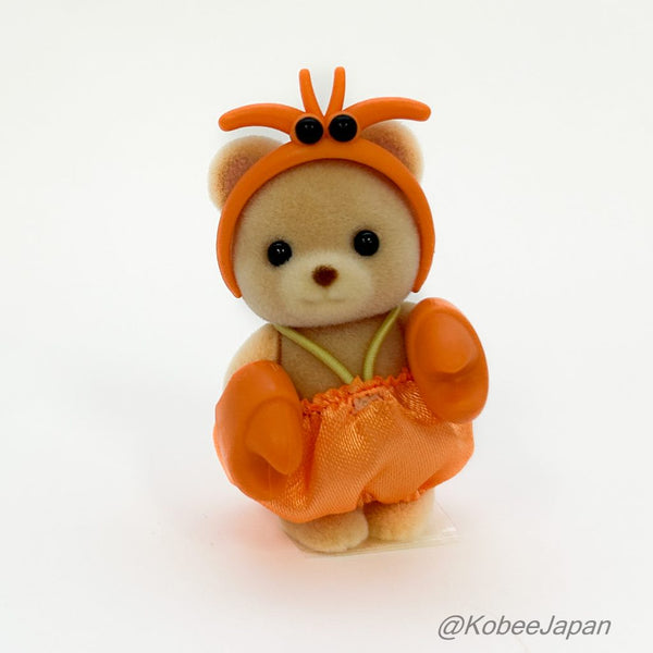 BABY SEA FRIENDS SERIES BABY BEAR LOBSTAR HEADBAND AND GLOVES Sylvanian Families