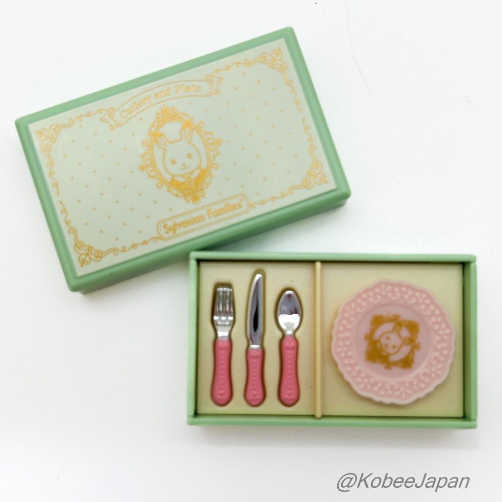 Capsules Toy Gift Tableware Collection 2 Set 5 and 6 Sylvanian Families Calico Critters