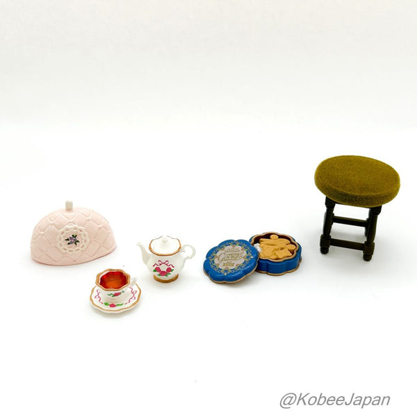 Re-ment GRANDMOTHERS CRAFT ROOM 5 ITS ABOUT TIME FOR SOME TEA Japan Re-ment