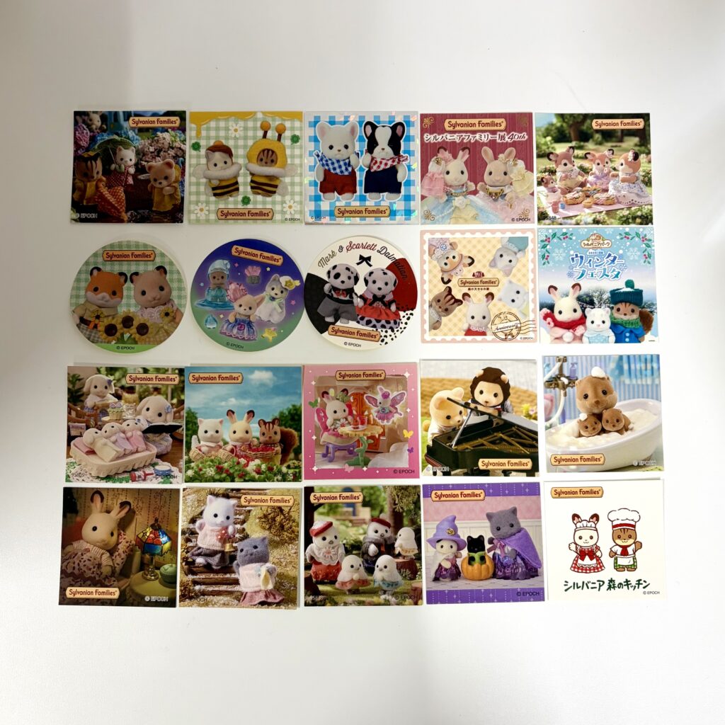 Stickers Set C Sylvanian Families Calico Critters