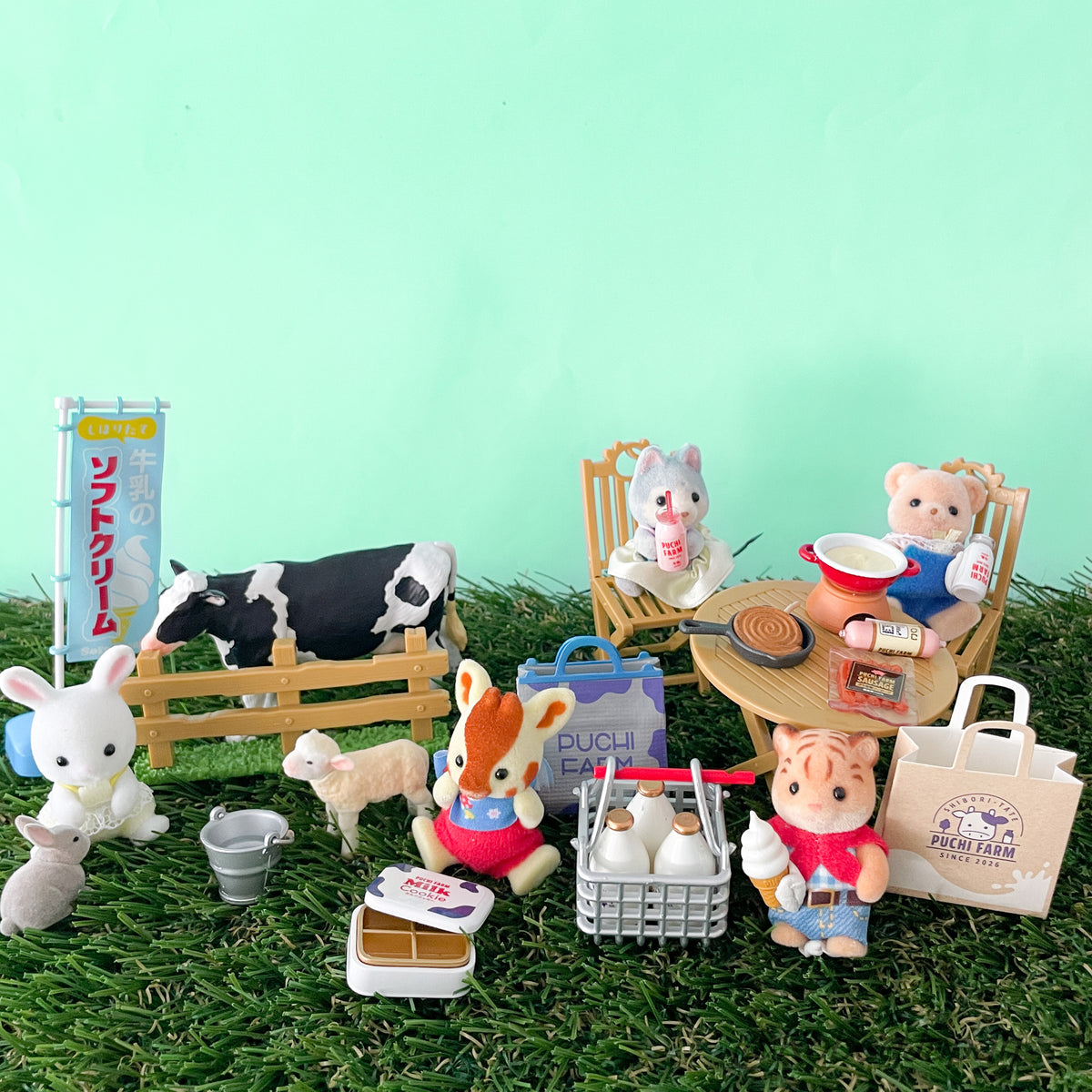 Fresh Farm All 8 type set 2026 Re-ment