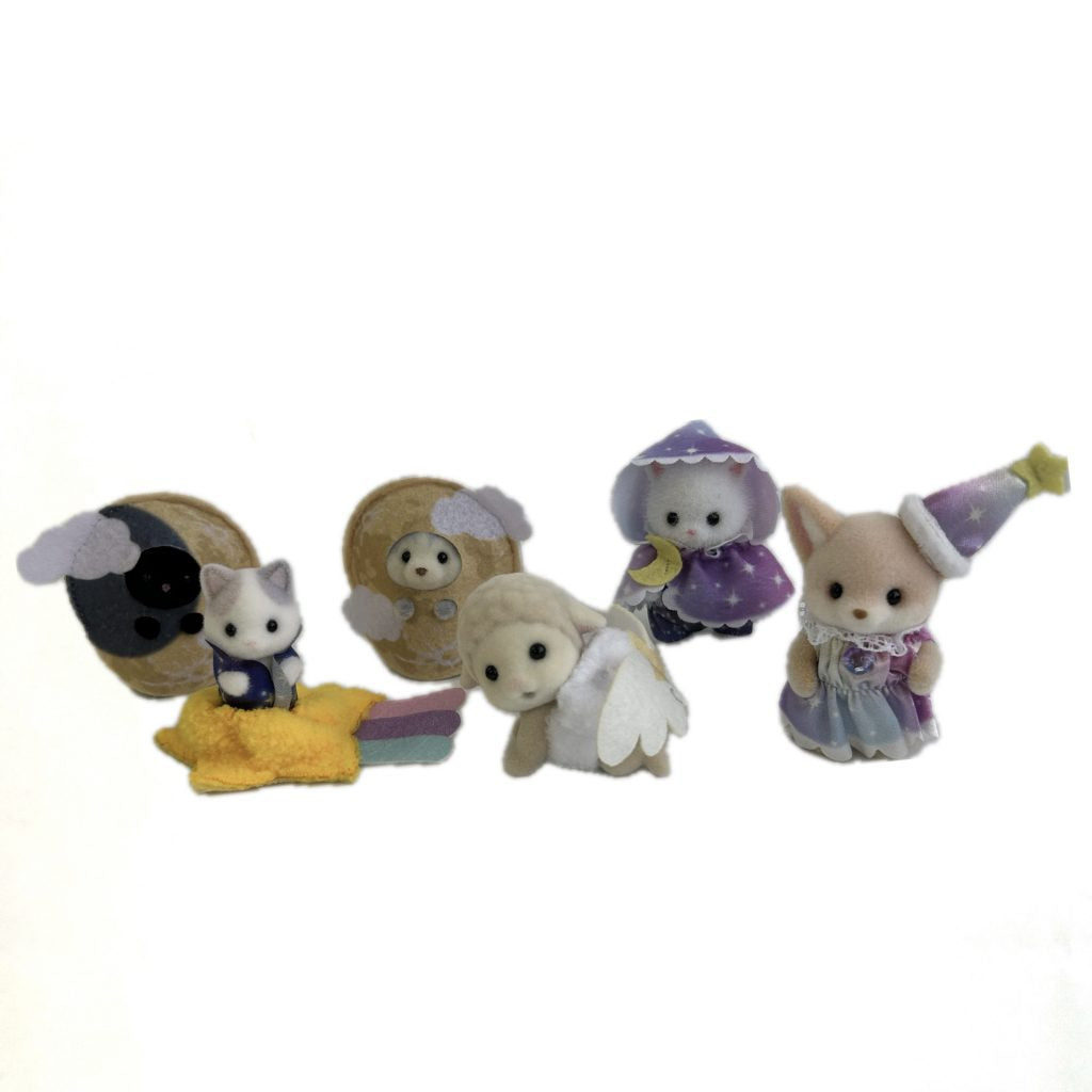 Doki Doki Collection Milky Way Series Little Latte Cat Baby 2025 Sylvanian Families Calico Critters