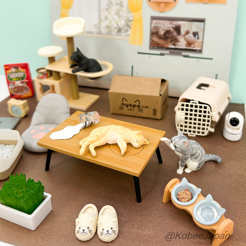 Life With Cats Complete Pack Set Re-ment