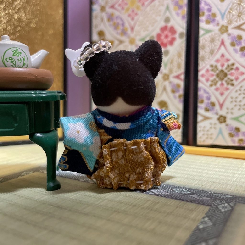 Ensemble 3 pièces Baby Hakama - Sylvanian Families Calico Critters