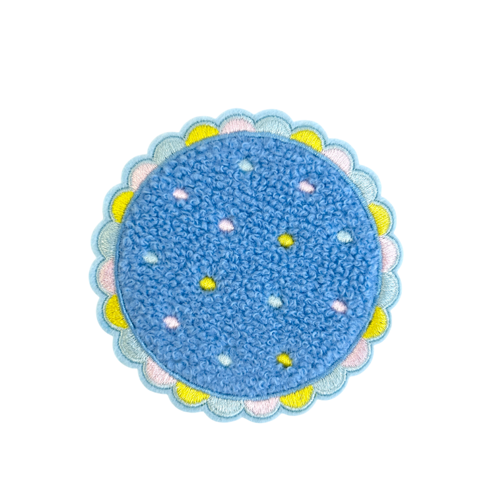 Miniature Round Rug Flower Seria