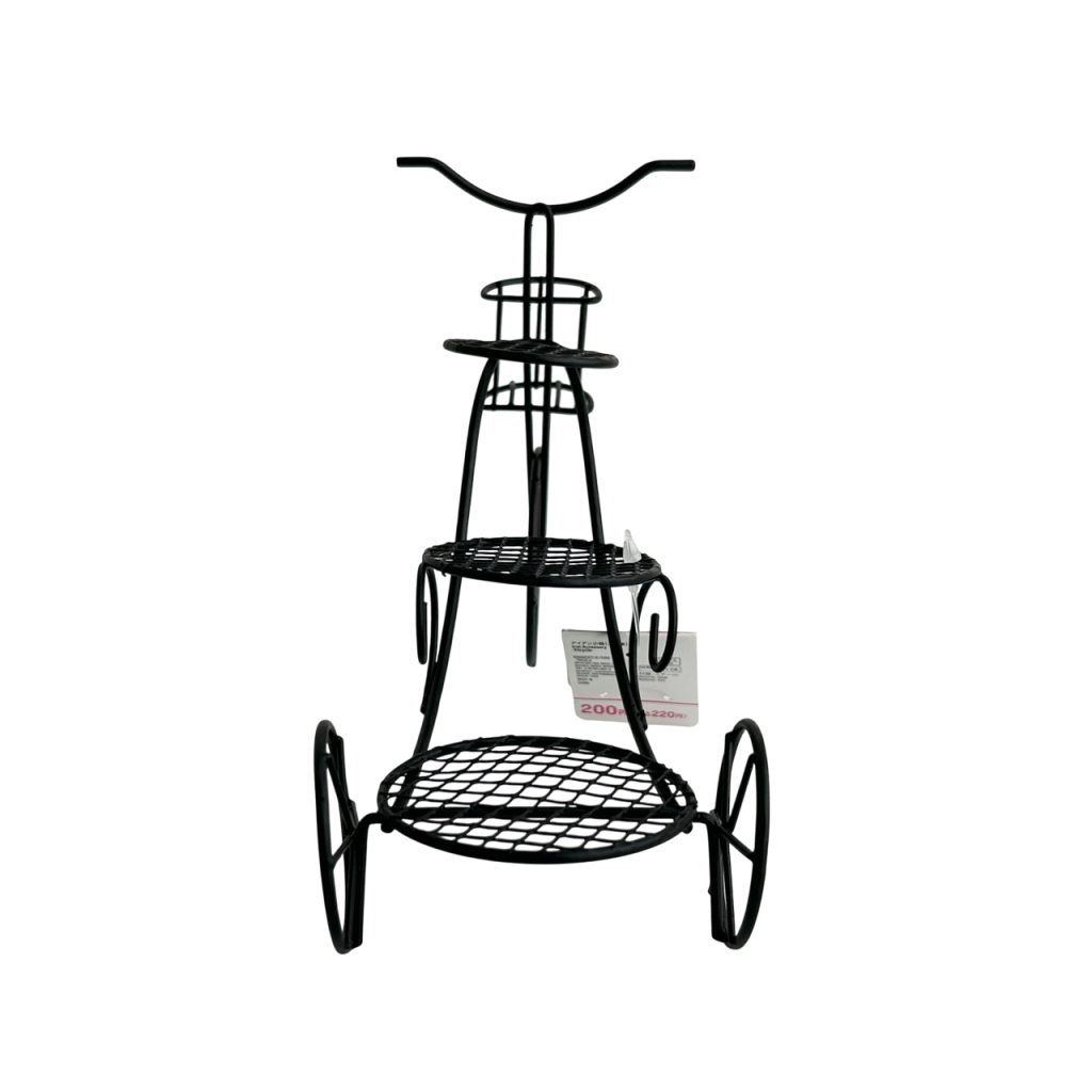 Iron Tricycle Black DAISO