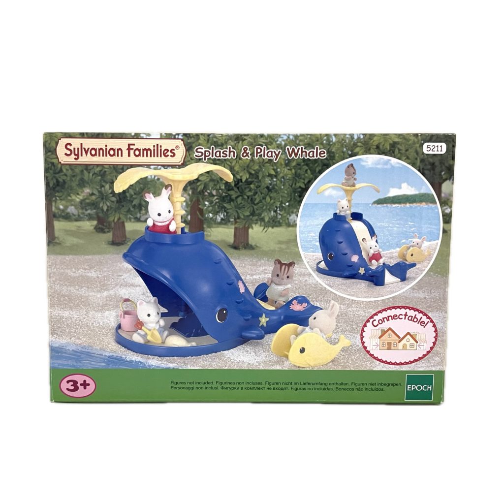 Splash Playt Whale 5211 Familias Sylvanian Critters Calico
