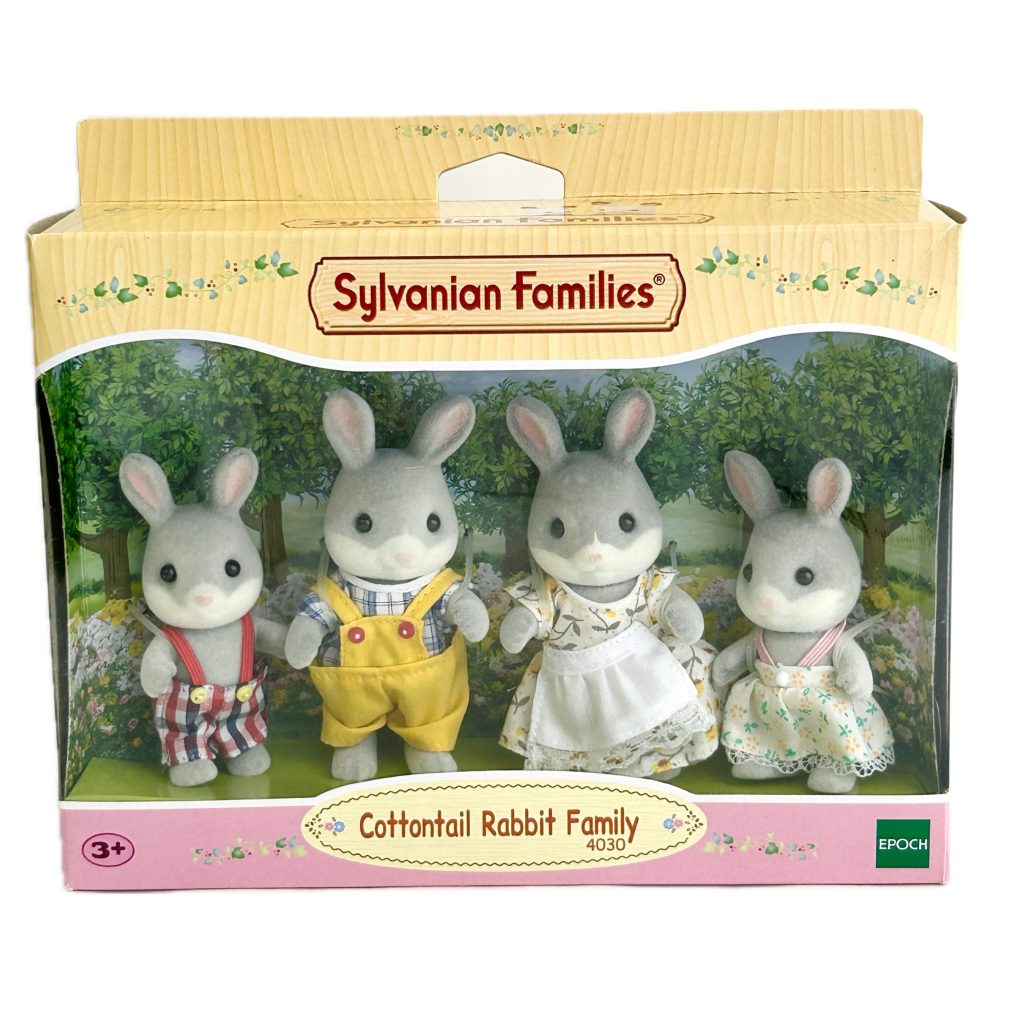 Cottontail Rabbit Family 4030 Sylvanian Families Calico Critters