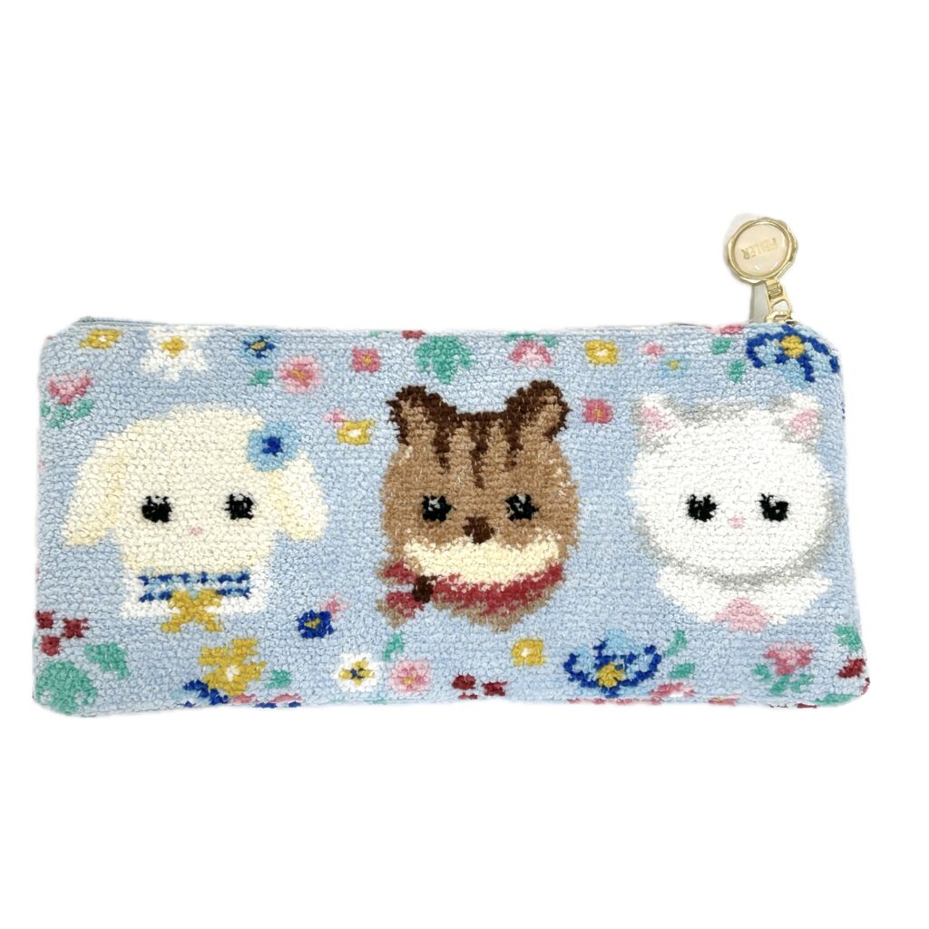Mini Pale Blue Pouch 9.5×21㎝ FEILER Japan