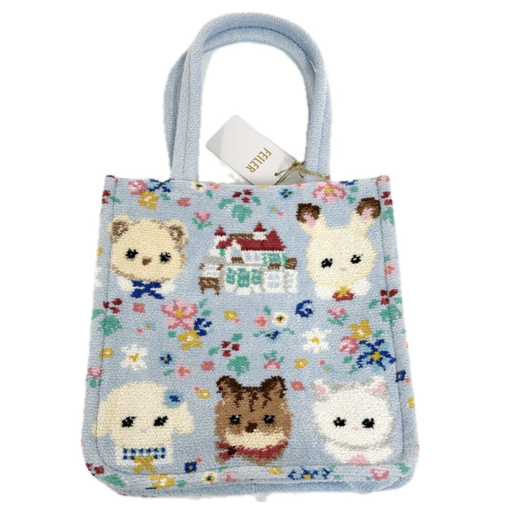 Bag Pale Blue 21×21×5㎝ FEILER Japan