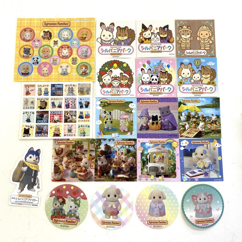 STICKERS SET B Epoch Japan Sylvanian Families