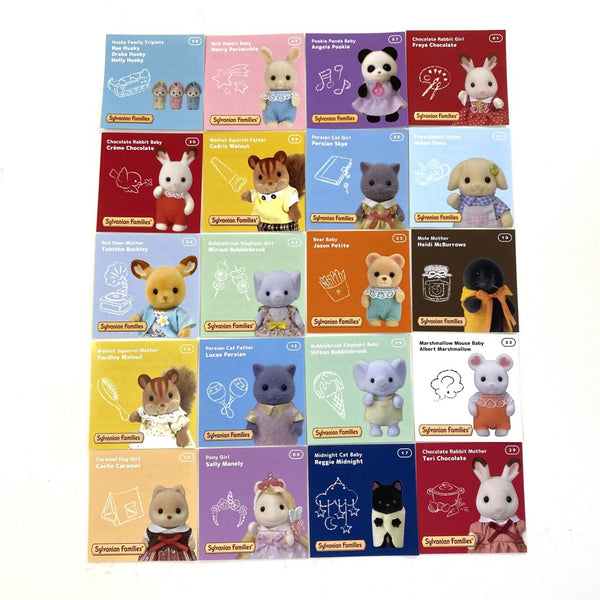 STICKERS SET J Epoch Japan Sylvanian Families