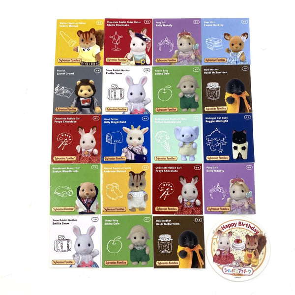 STICKERS SET K Epoch Japan Sylvanian Families