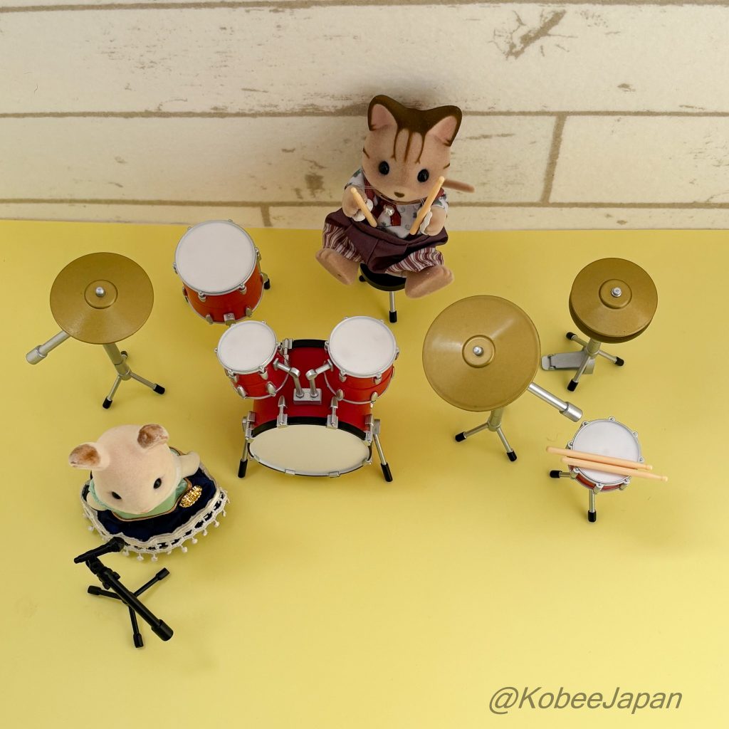 Capsule Toy Drums Miniature Mascot 2 JDREAM