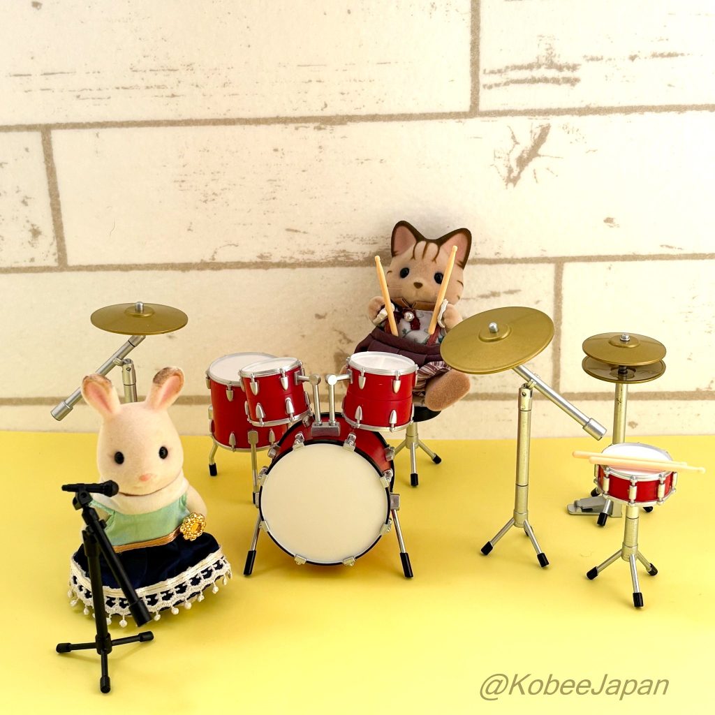 Capsule Toy Drums Miniature Mascot 2 JDREAM
