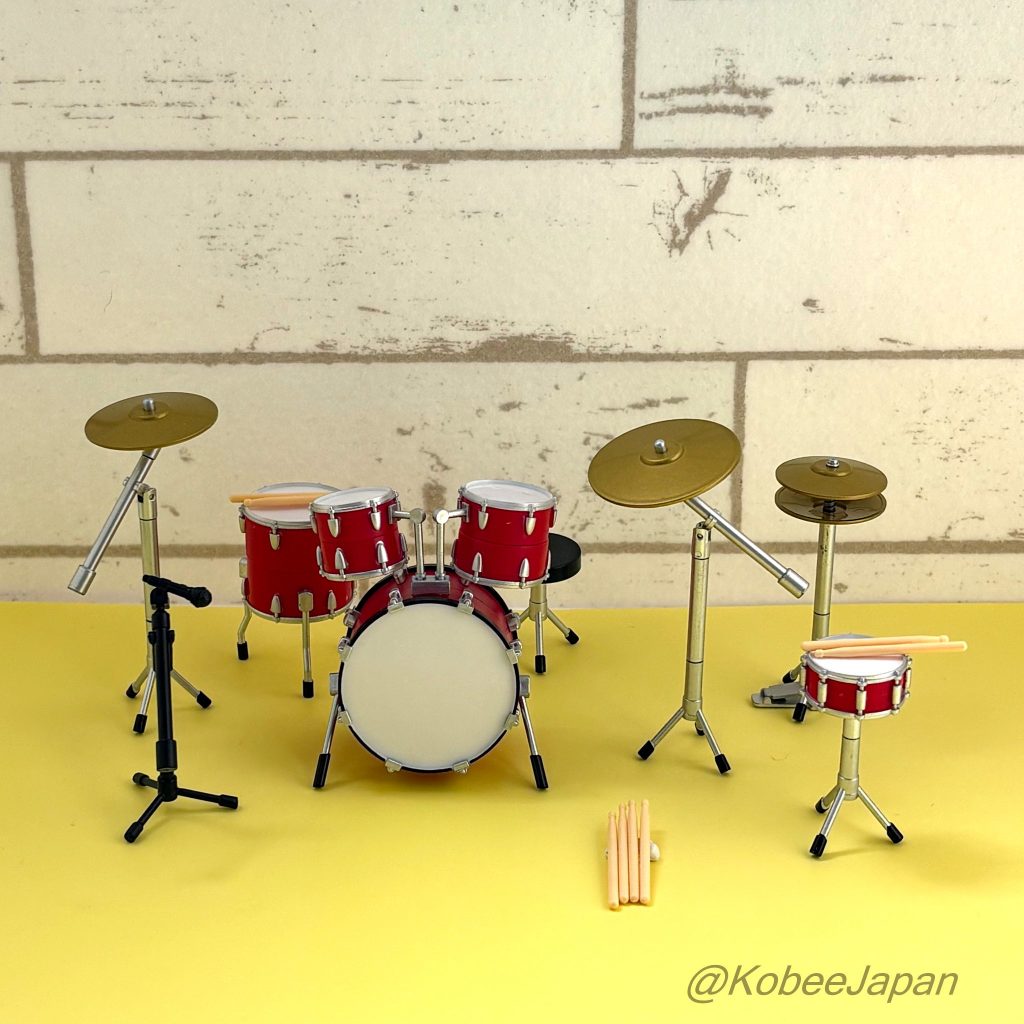 Capsule Toy Drums Miniature Mascot 2 JDREAM