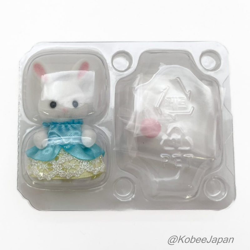 BABY FAIRY TALE SERIES BB-07 WHITE RABBIT APPLE Epoch Japan Sylvanian Families