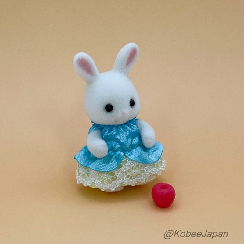 BABY FAIRY TALE SERIES BB-07 WHITE RABBIT APPLE Epoch Japan Sylvanian Families