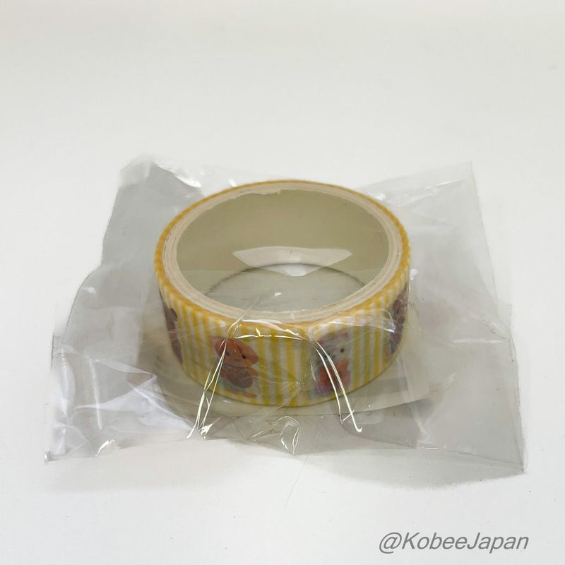 FAMILYMART MASKING TAPE SWEETS BABIES YELLOW Epoch Japan Sylvanian Families