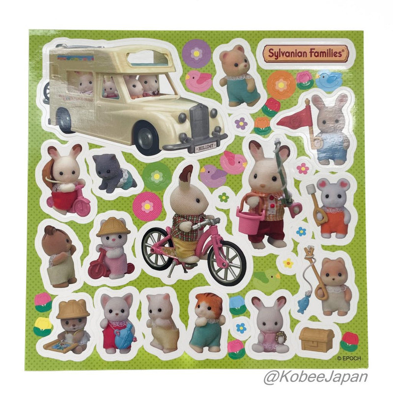 STICKER BOOK Epoch Japan Sylvanian Families