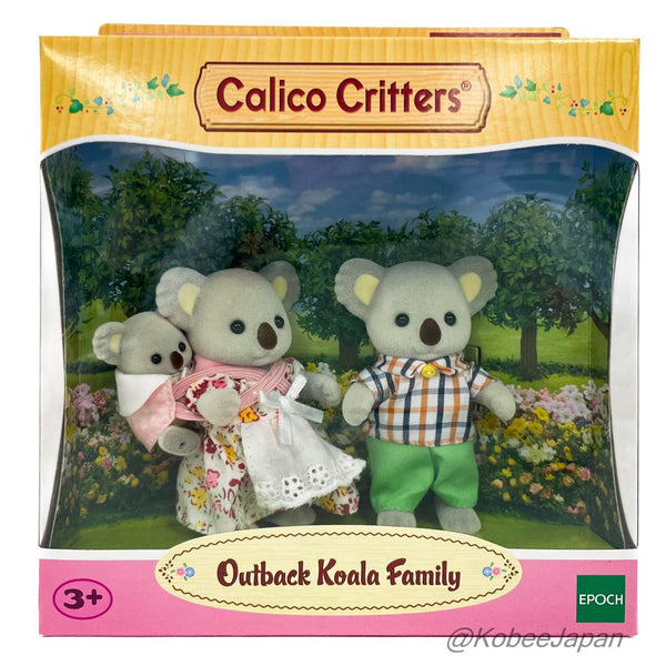 OUTBACK KOALA FAMILY CC1821 Calico Clitters Epoch Sylvanian Families