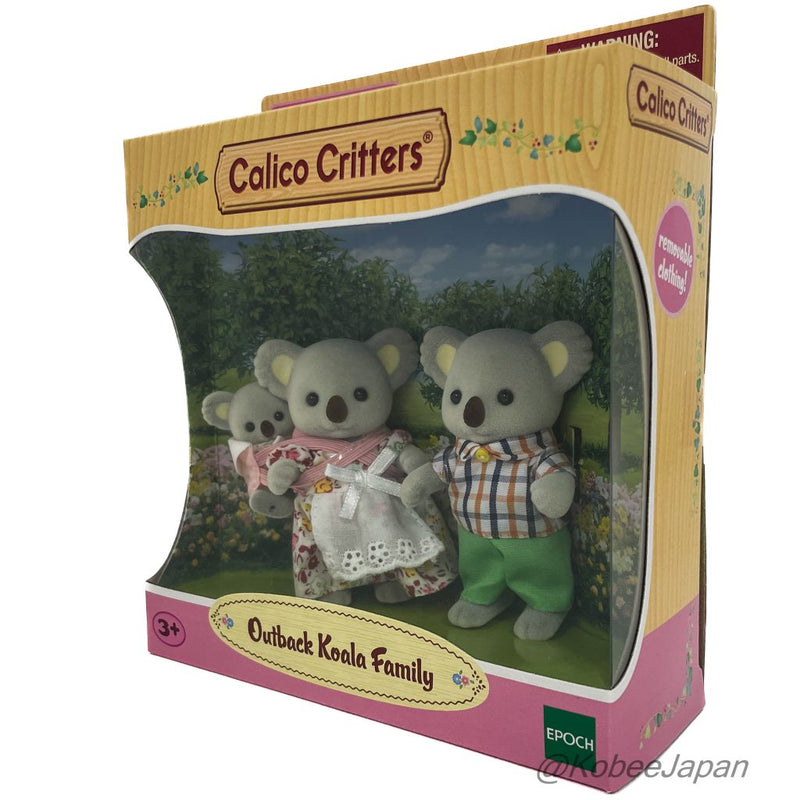 OUTBACK KOALA FAMILY CC1821 Calico Clitters Epoch Sylvanian Families