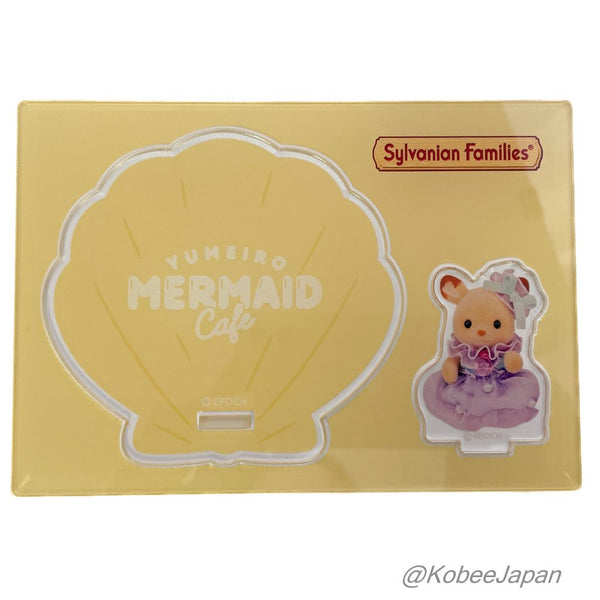 ACRYLIC STAND COASTER DEER BABY YELLOW Epoch Japan Sylvanian Families