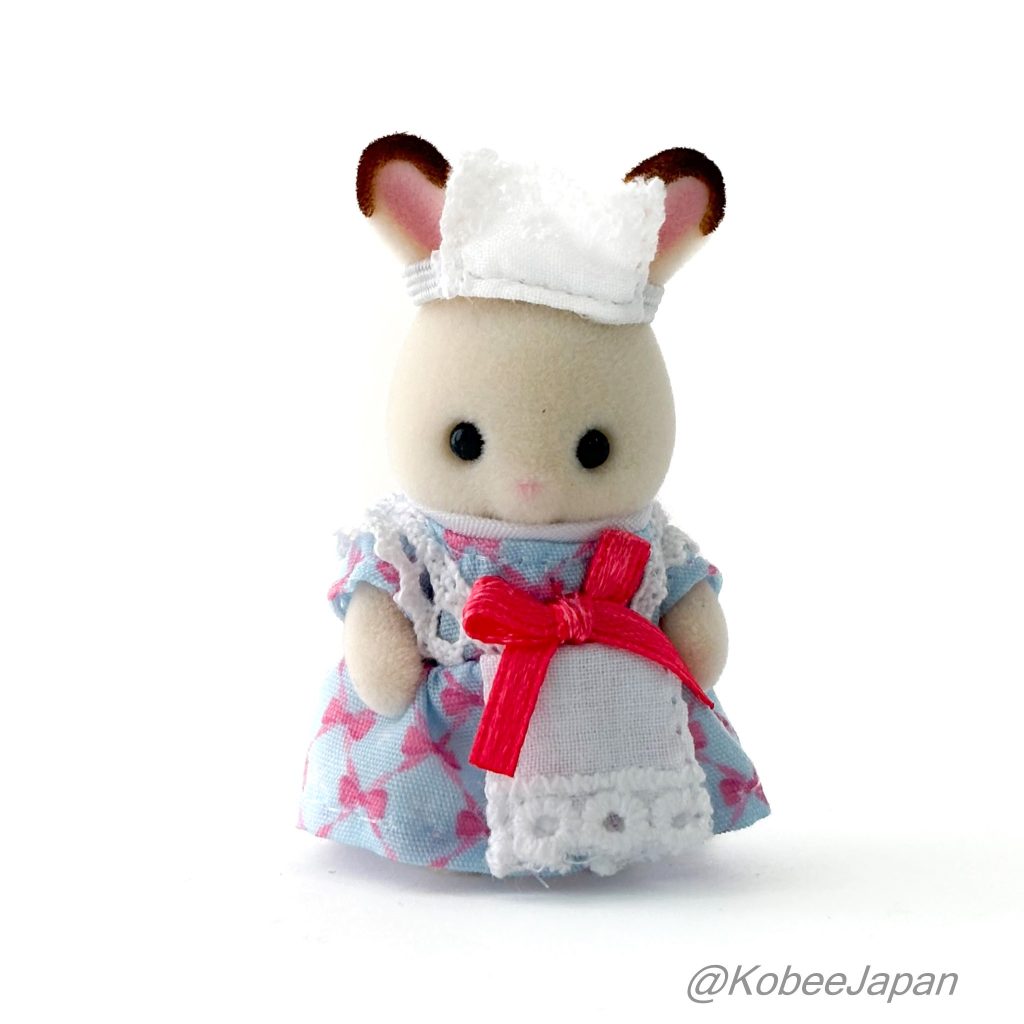 Conejita Camarera de Chocolate para Bebés Forest Kitchen Azul Rosa 2025 Familias Sylvanian Calico Critters